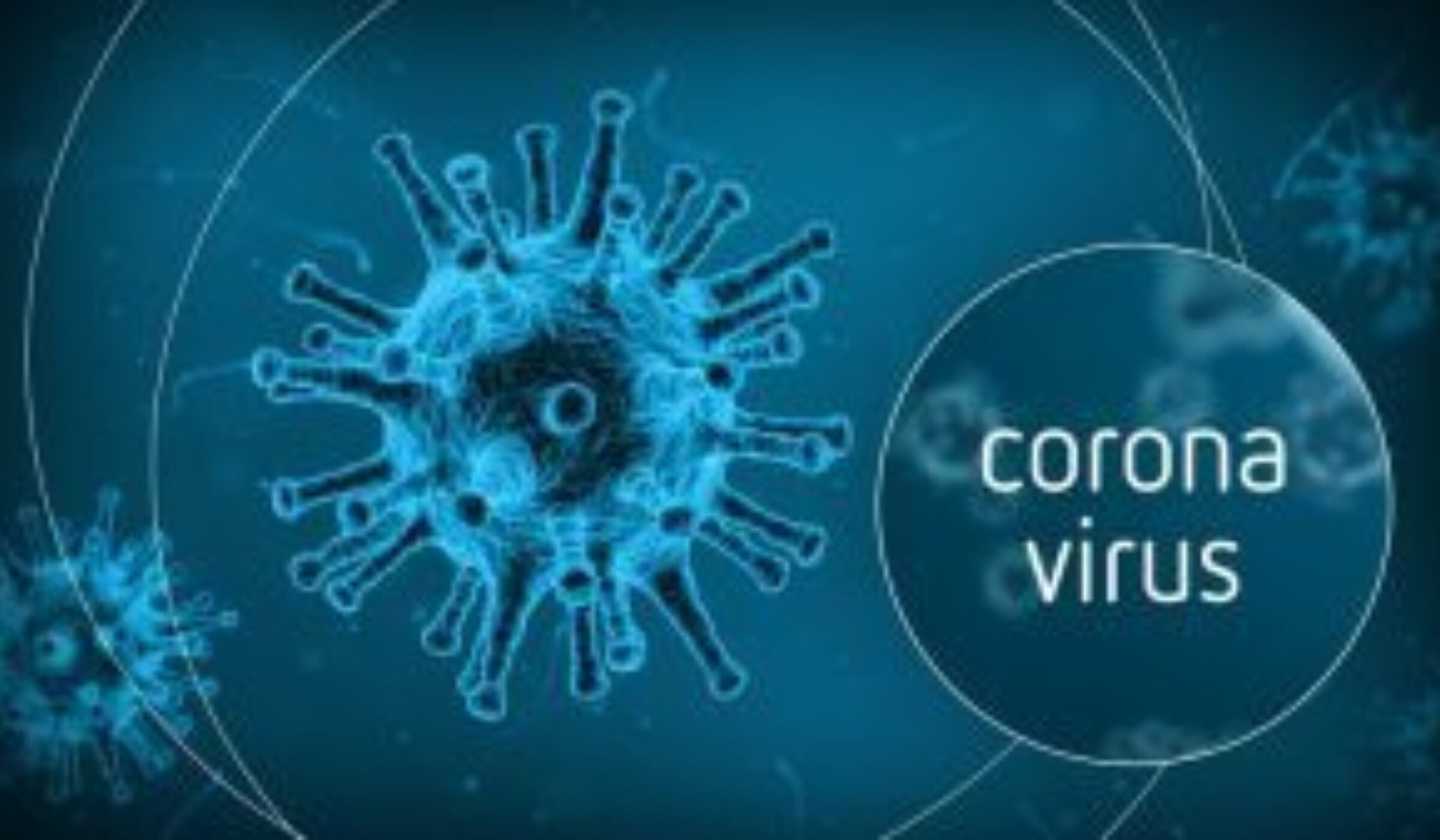 Coronavirus blauw
