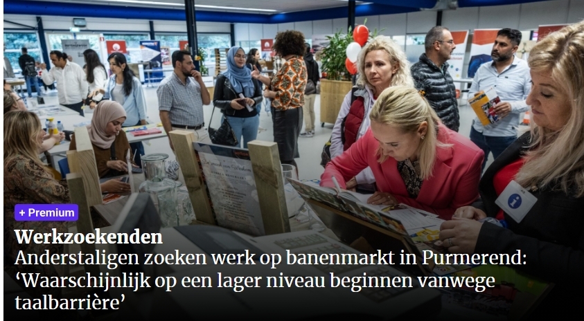 Reportage Noordhollands Dagblad Dag van Taal en Talent Purmerend