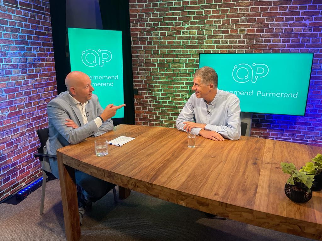 RTV Purmerend, interview met Bas van Drooge