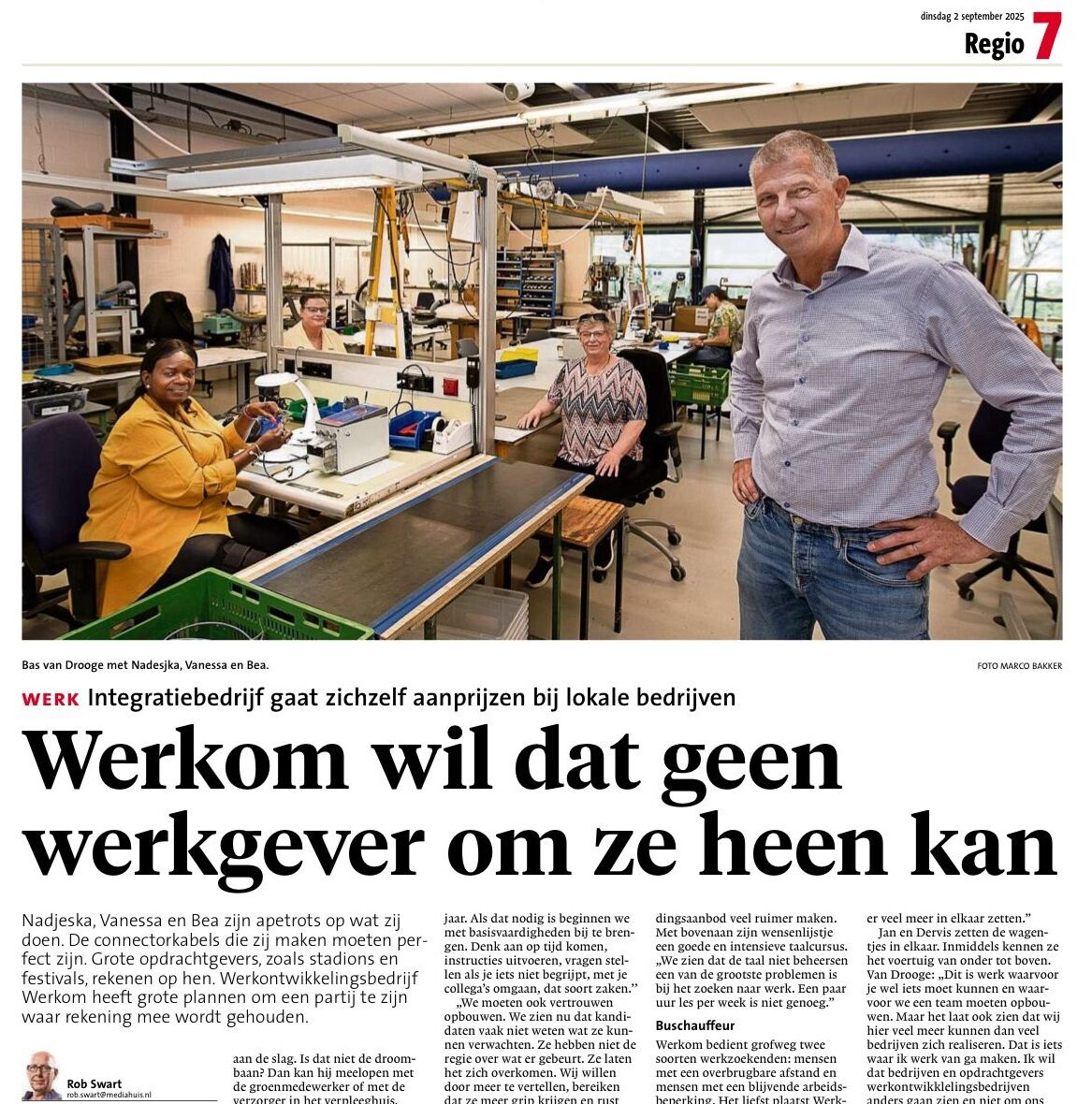 knipsel: krantenartikel NHD